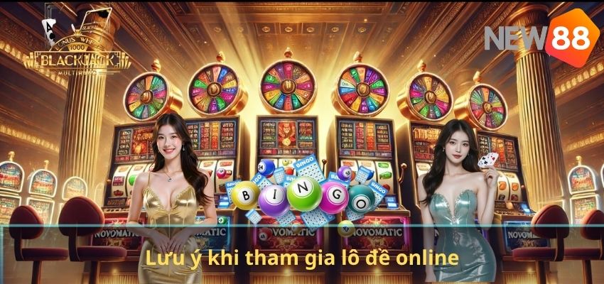 Lưu ý khi tham gia lô đề online